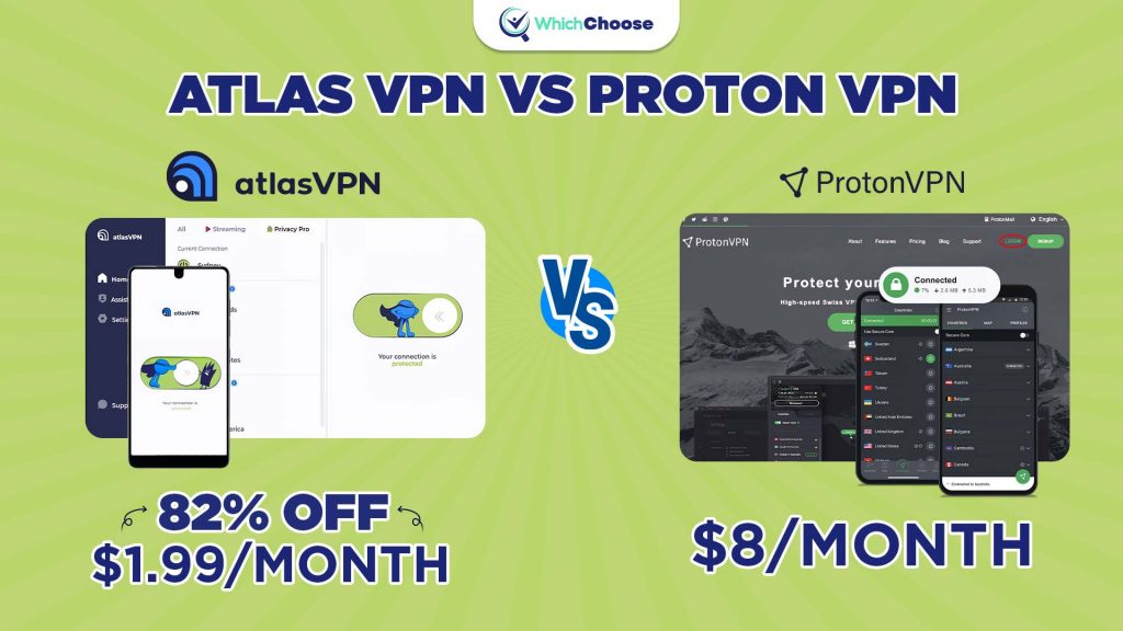 Atlas Vpn Vs Protonvpn: Pricing