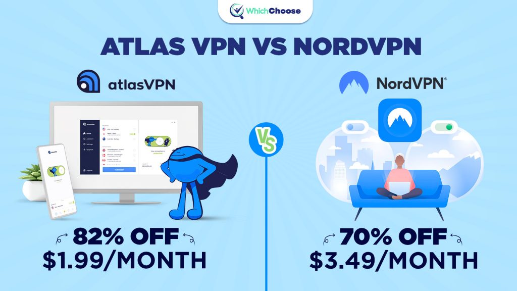 Atlas VPN Vs NordVPN: Pricing
