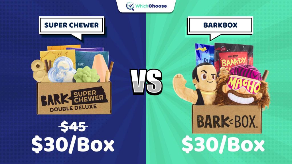 Barkbox vs Super Chewer: Pricing & plans