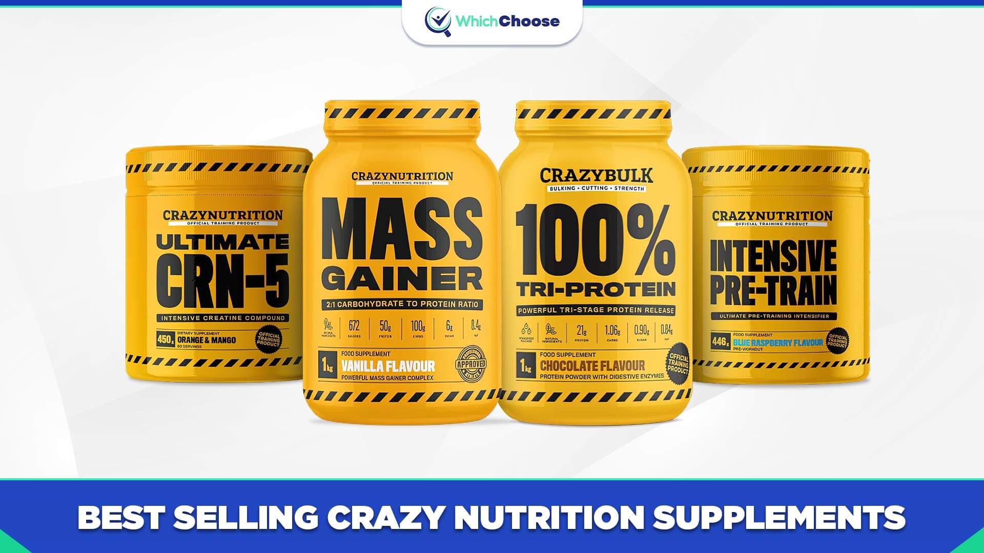Best Selling Crazy Nutrition Supplements