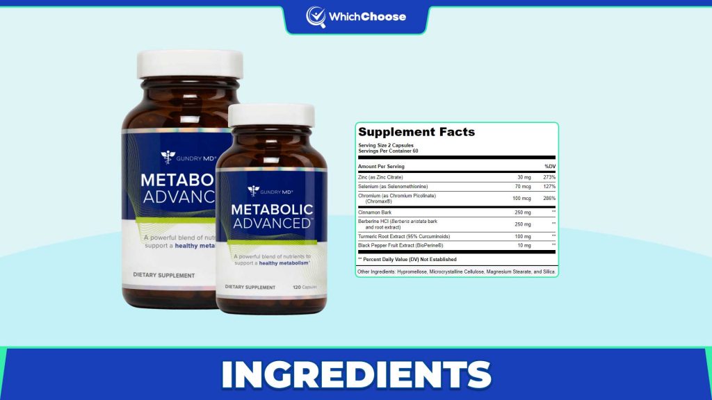 Metabolic Advanced Ingredients
