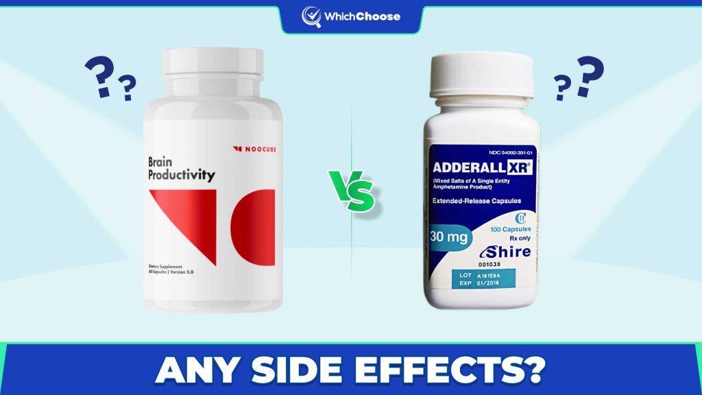 NooCube Vs Adderall: Does It Have Any Side Effects?