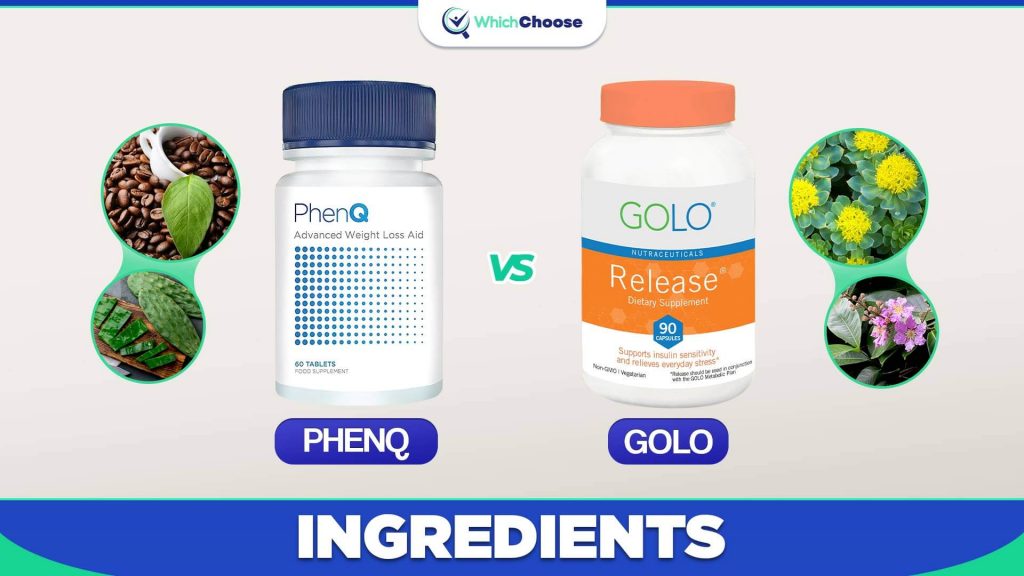 PhenQ Vs GOLO: Ingredients
