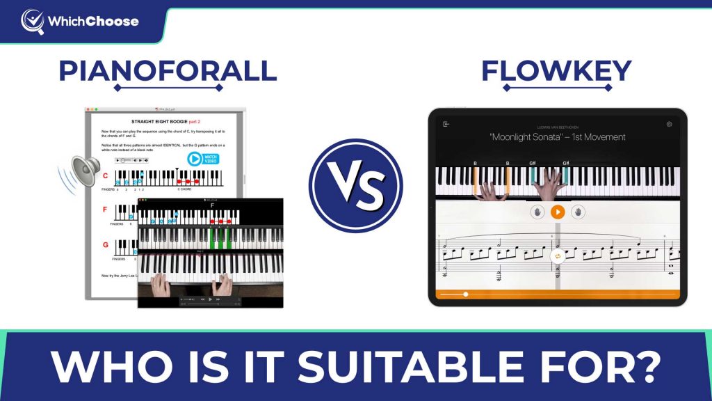 Pianoforall Vs Flowkey: Who Is It Suitable For?