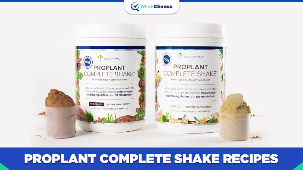 Proplant Complete Shake Recipes