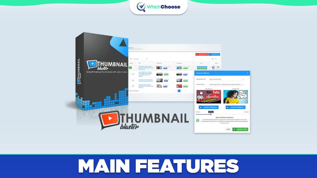 Main Features Of Thumbnail Blaster