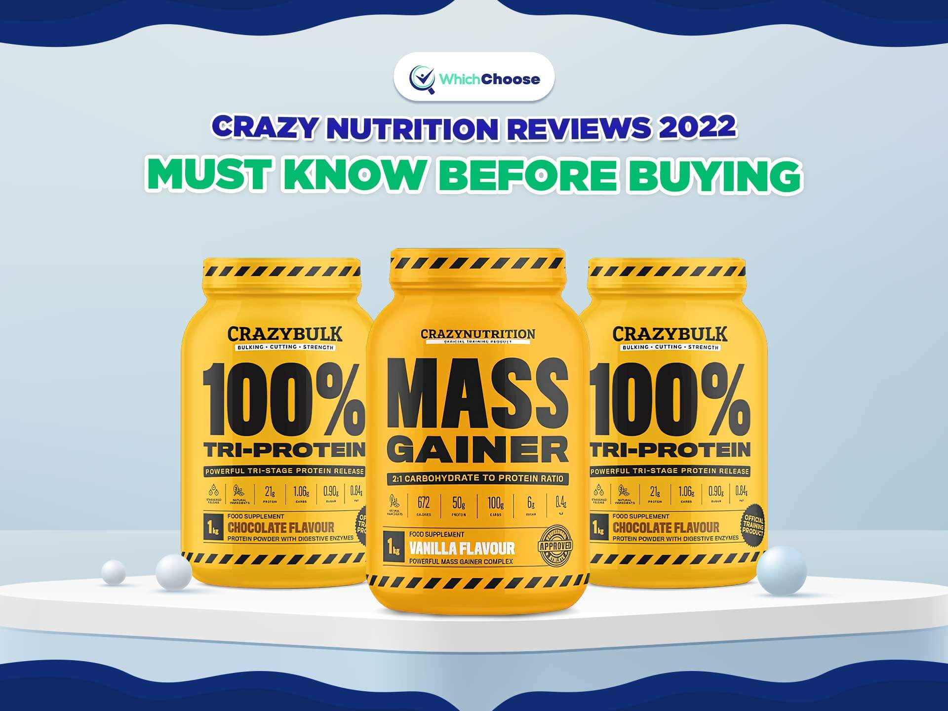 Crazy Nutrition Reviews: Is It The Best Mass Gainer? | WhichChoose