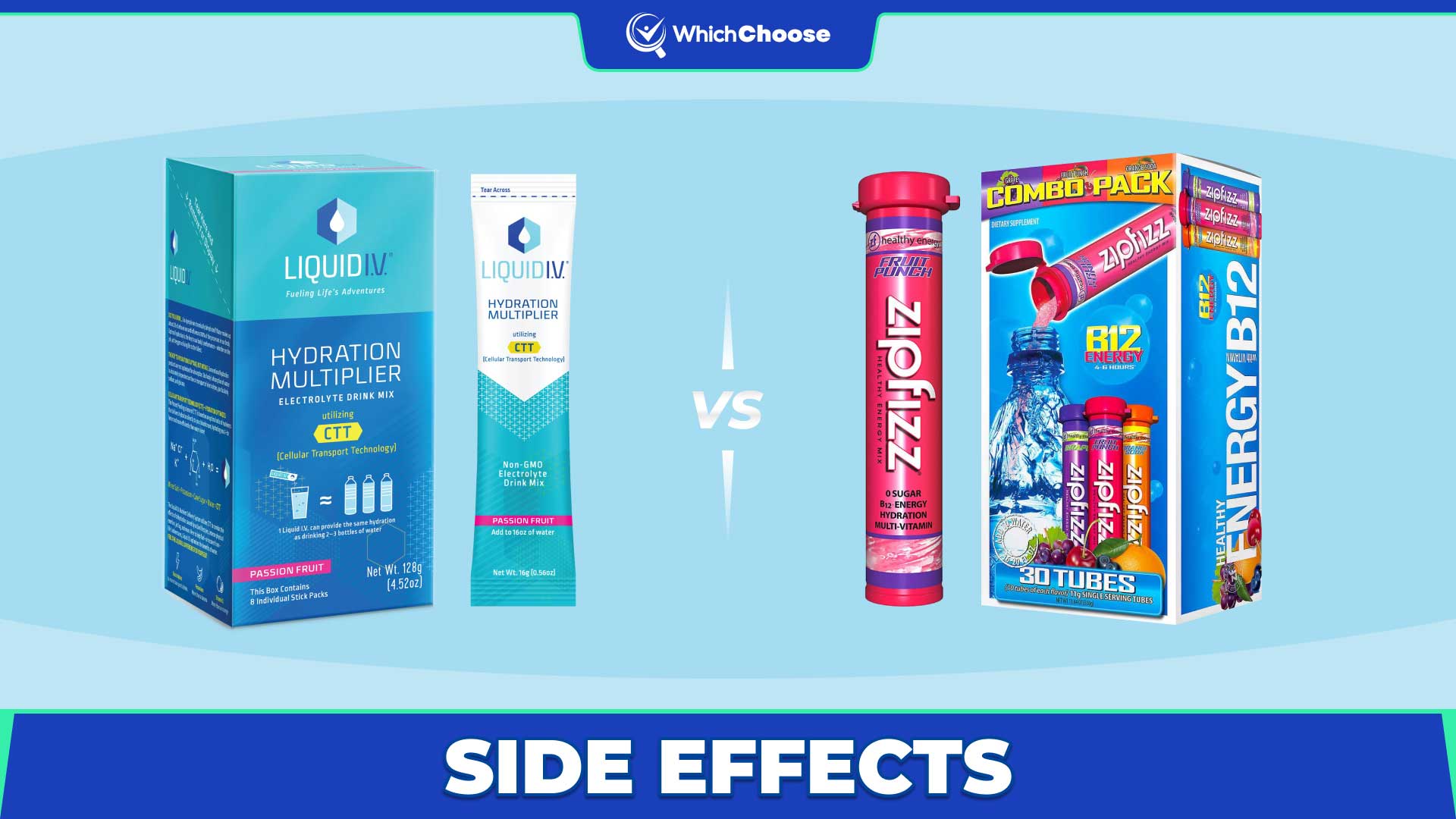 Zipfizz Vs Liquid IV 2024 Which Is For You? WhichChoose