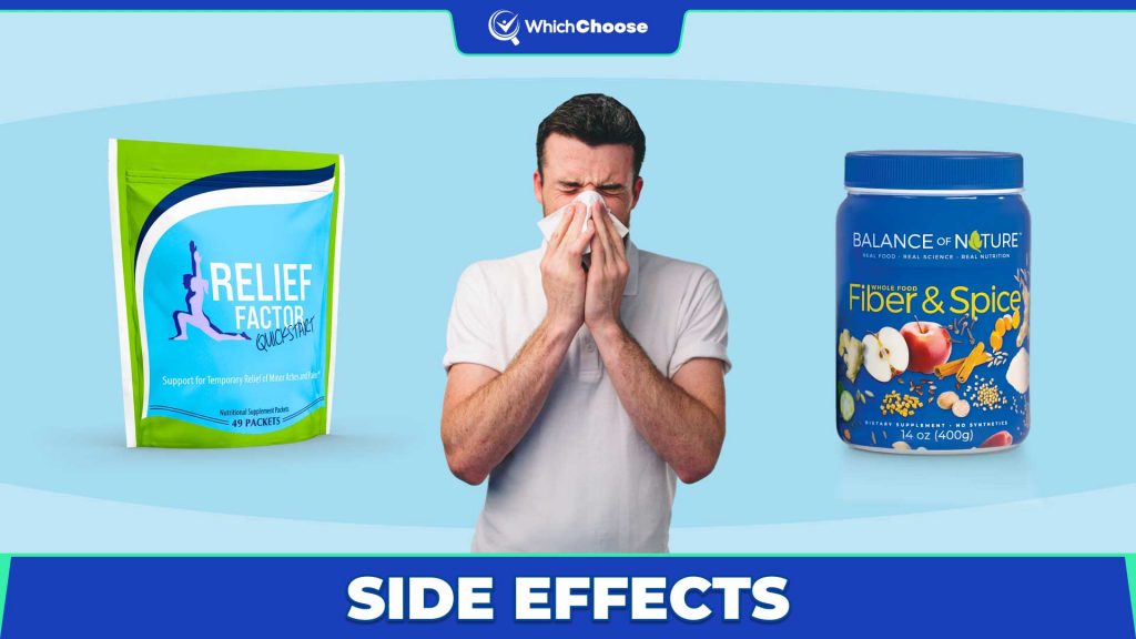 Relief Factor Vs Balance Of Nature: Side Effects