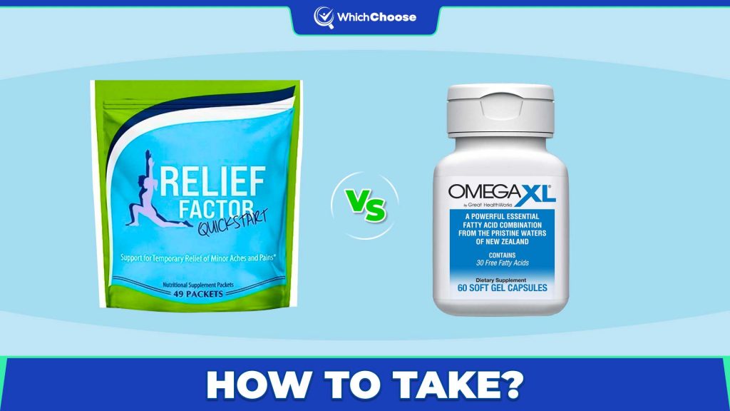 Omega XL Vs Relief Factor: How To Take?