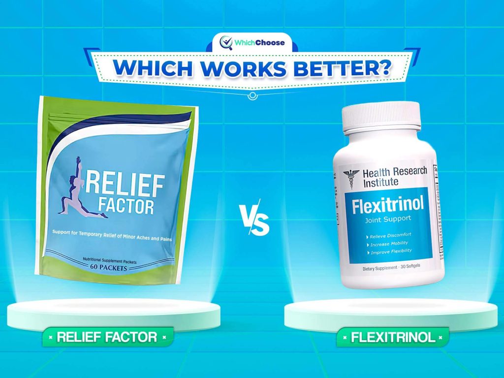 Flexitrinol Vs Relief Factor