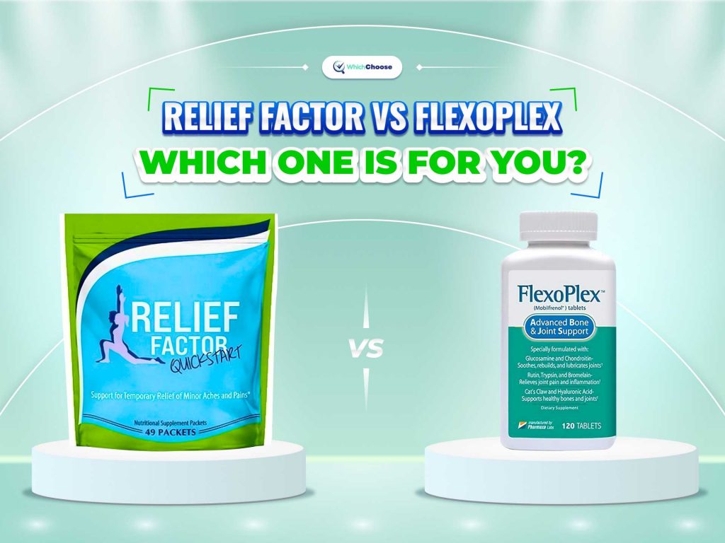 FlexoPlex Vs Relief Factor