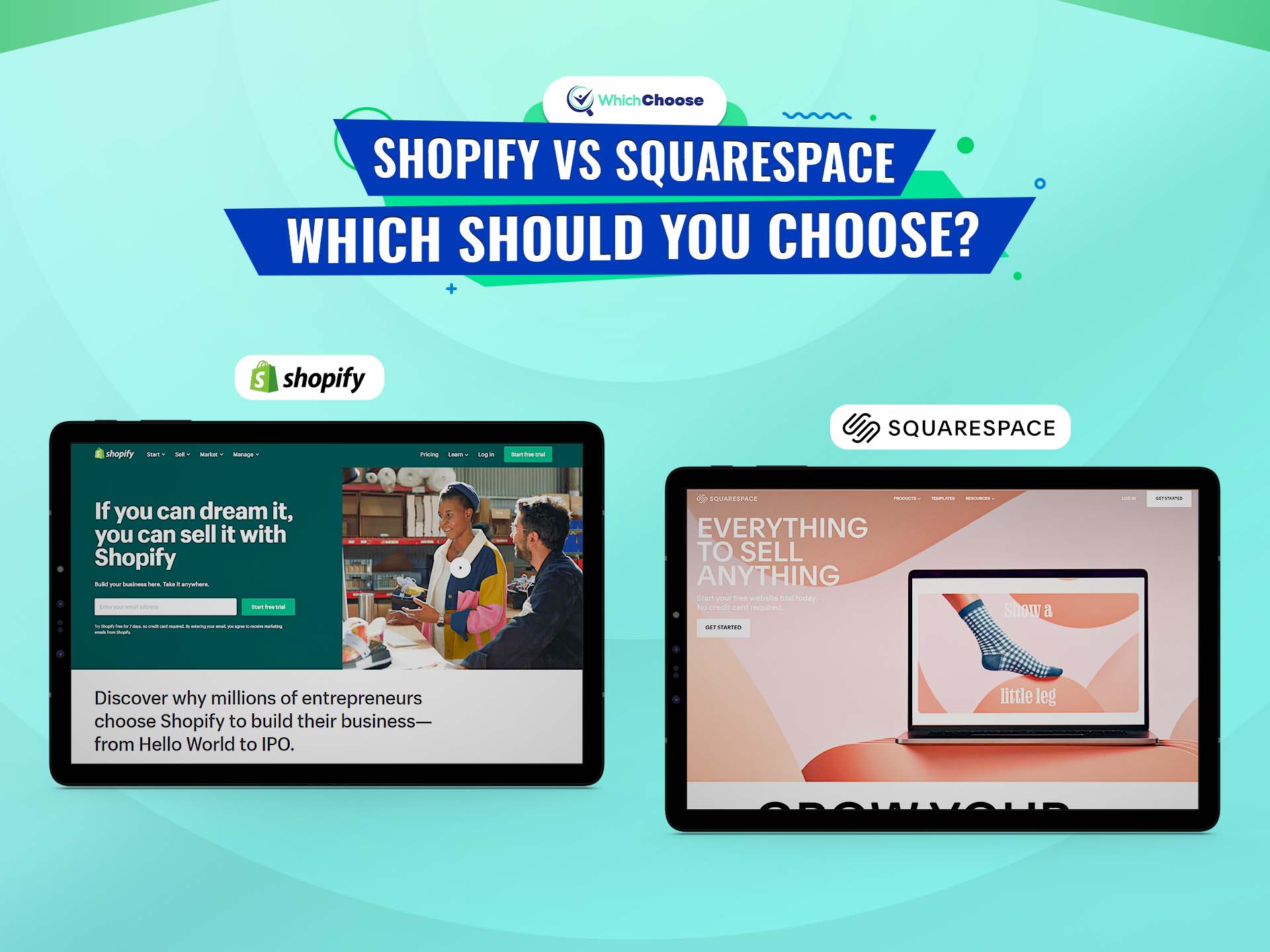 Shopify Vs Squarespace: Which One Is For You?