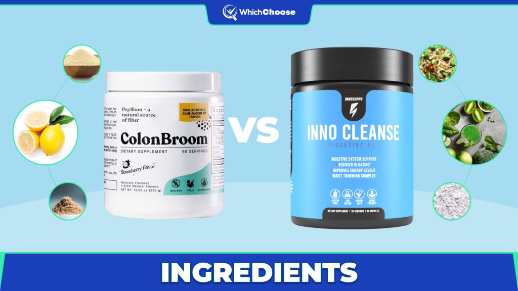 Colon Broom Vs Inno Cleanse Ingredients