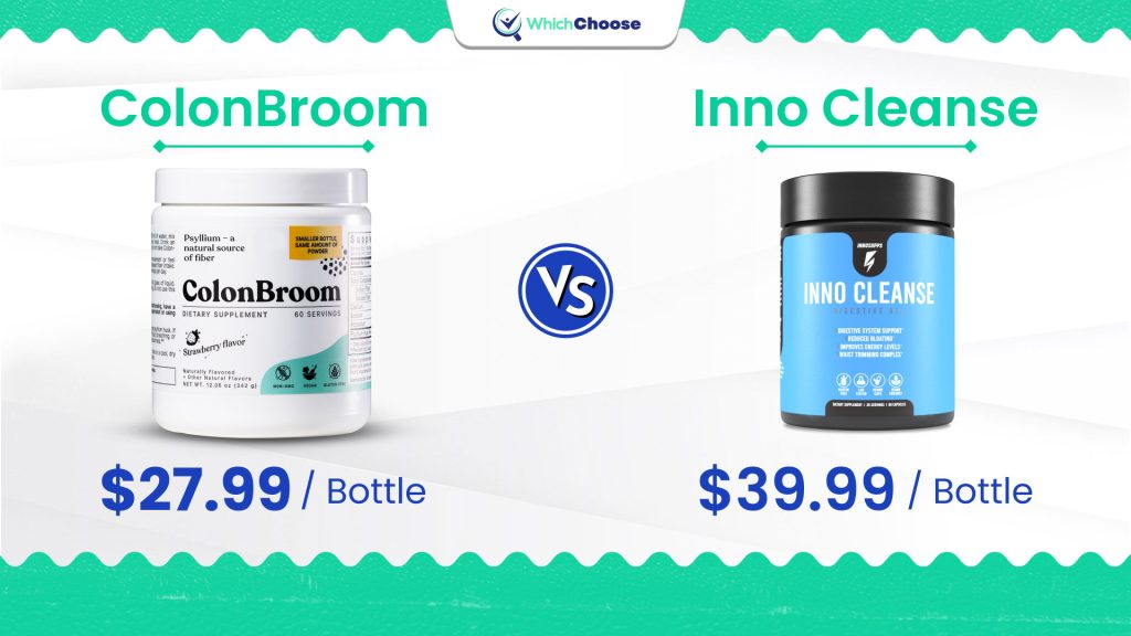 ColonBroom Vs Inno Cleanse: The Pricing